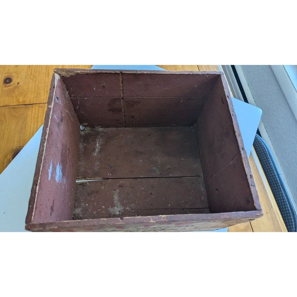 Vintage Bell's Scotch Whisky Wooden Crate Arthur Bell & Sons Perth Scotland Box